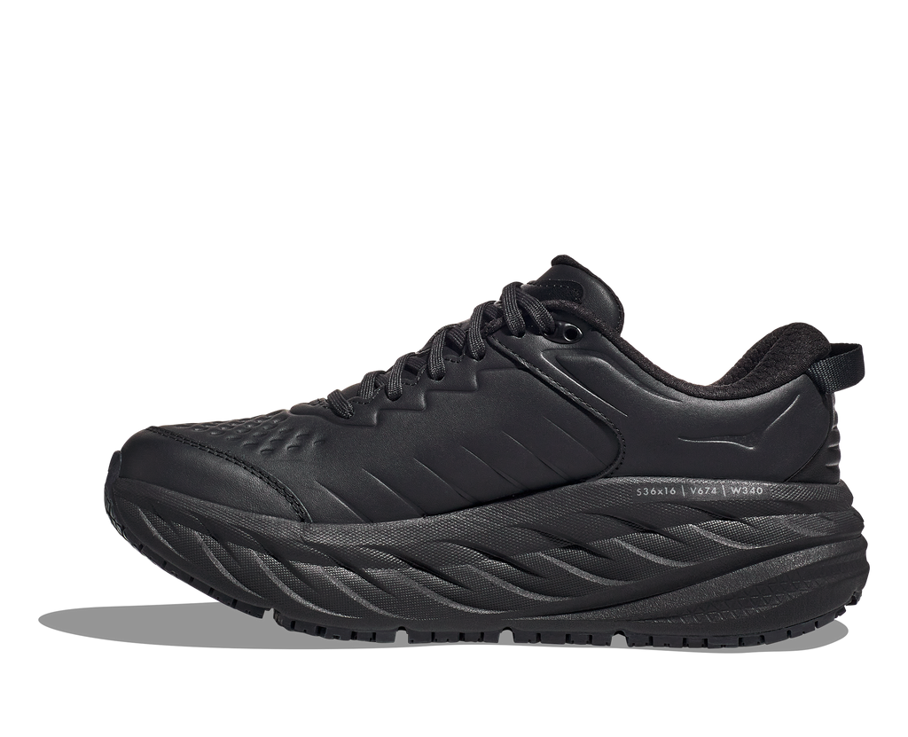 HOKA Women's Bondi SR - BLACK / BLACK