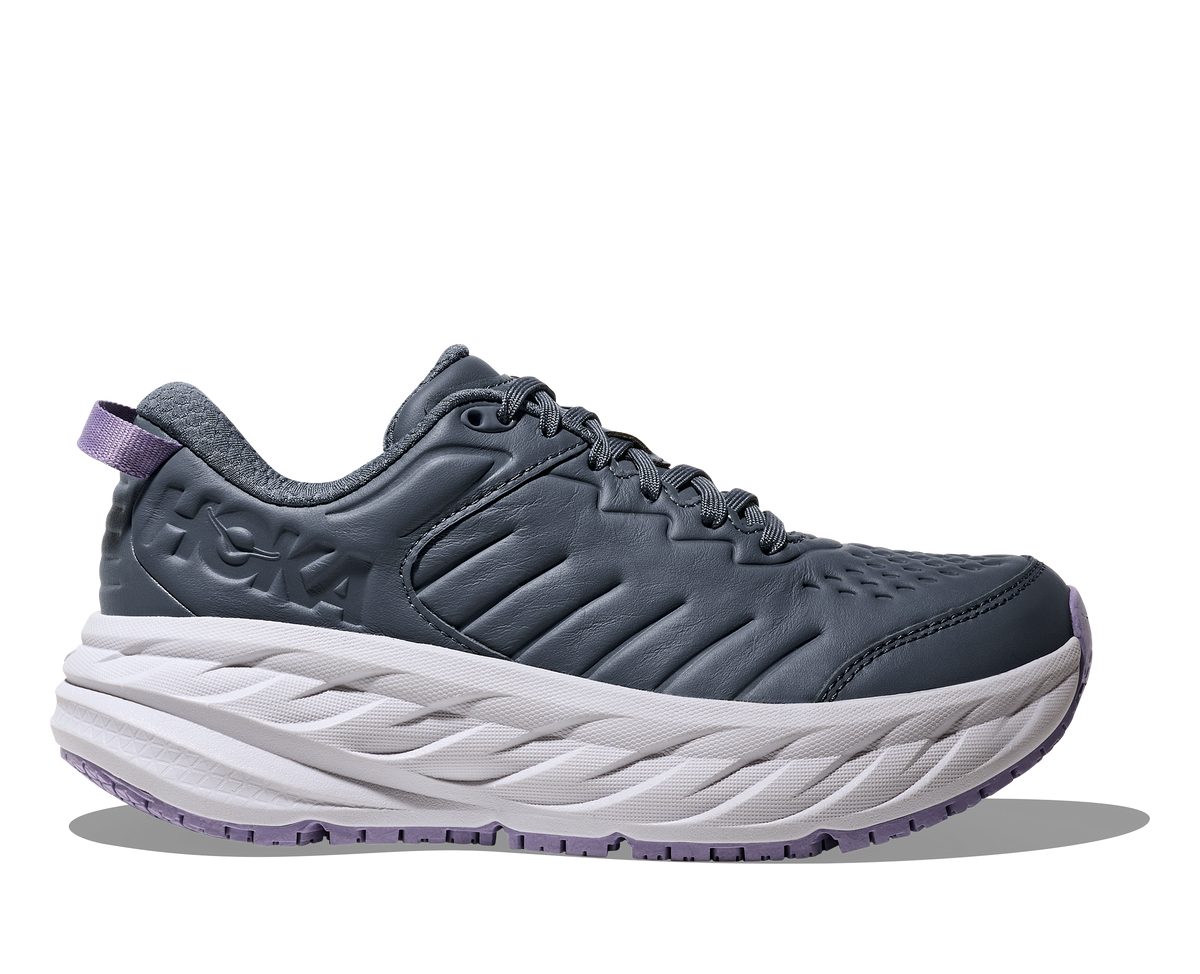 HOKA Women's Bondi SR - FADED NAVY / BERRY PATCH