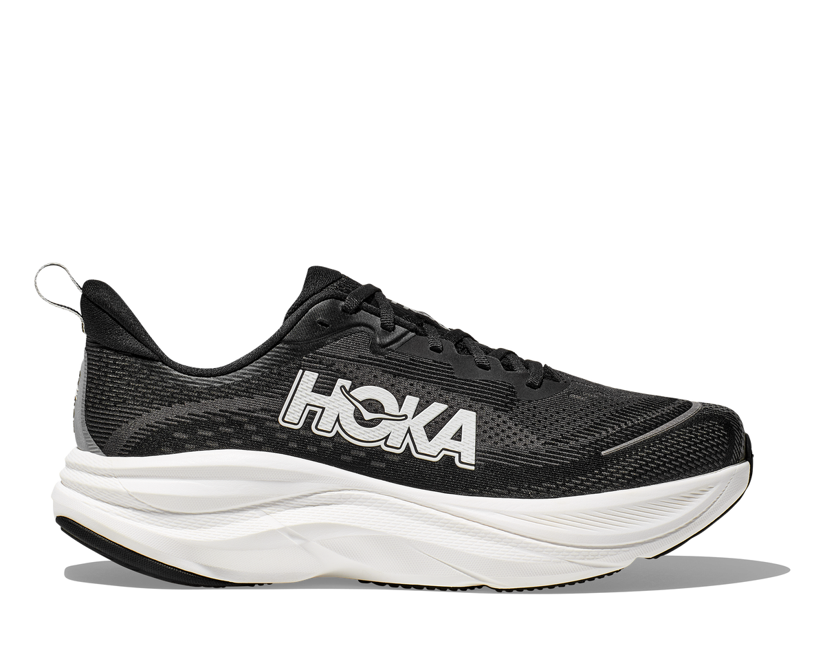 HOKA Men's Skyflow - BLACK / WHITE