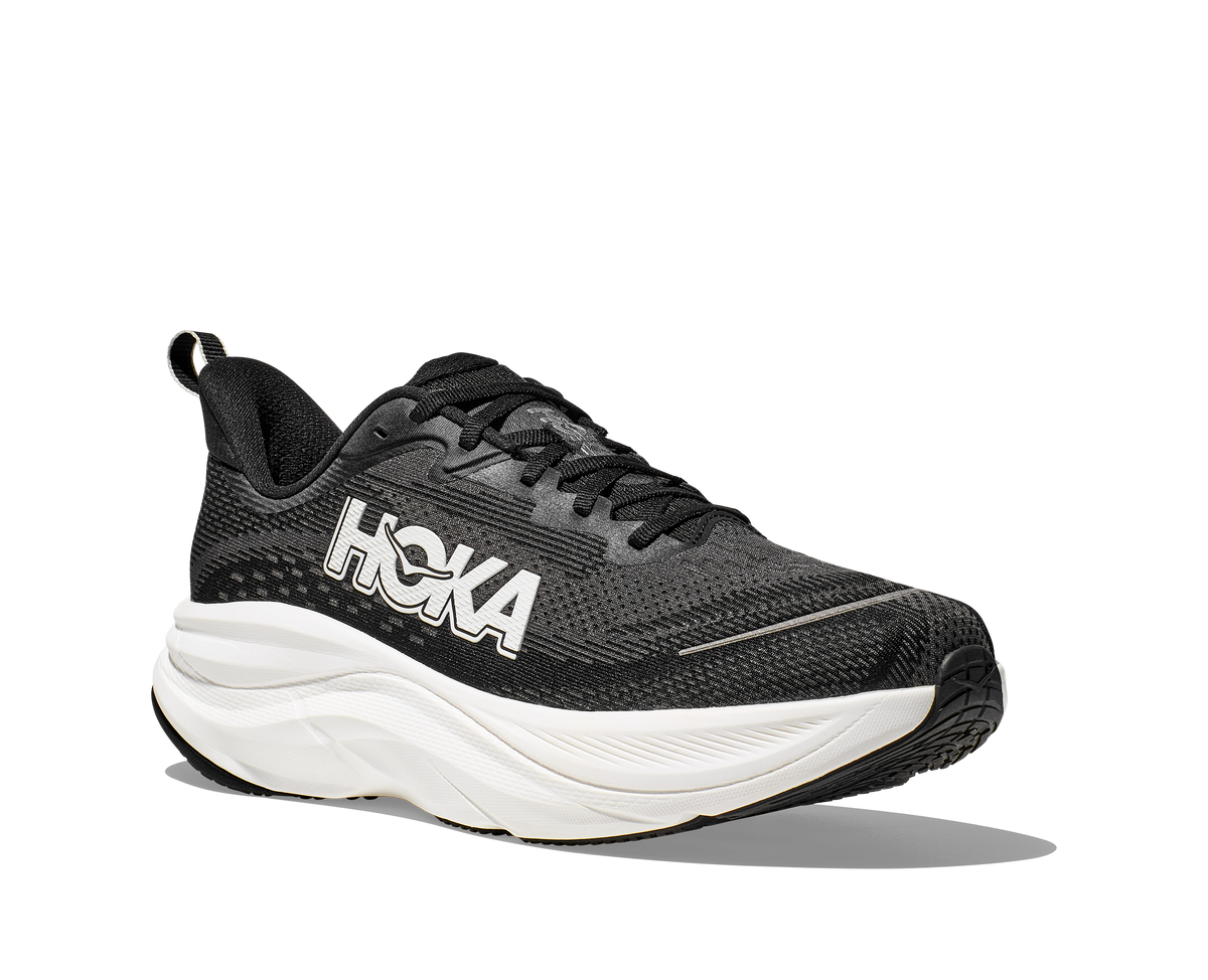 HOKA Men's Skyflow - BLACK / WHITE (Wide)
