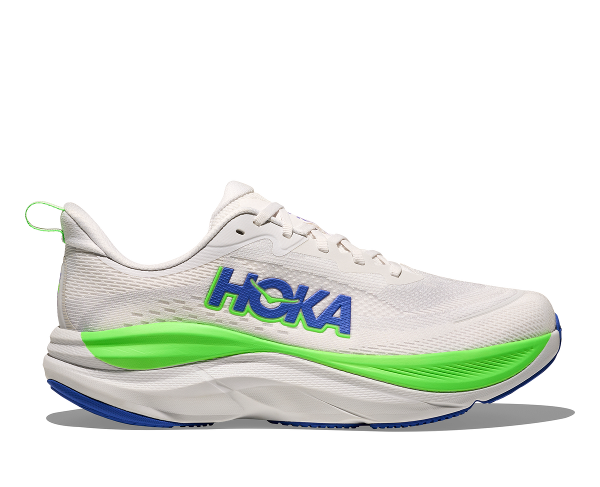 HOKA Men's Skyflow - COSMIC GREY / NEON GREEN