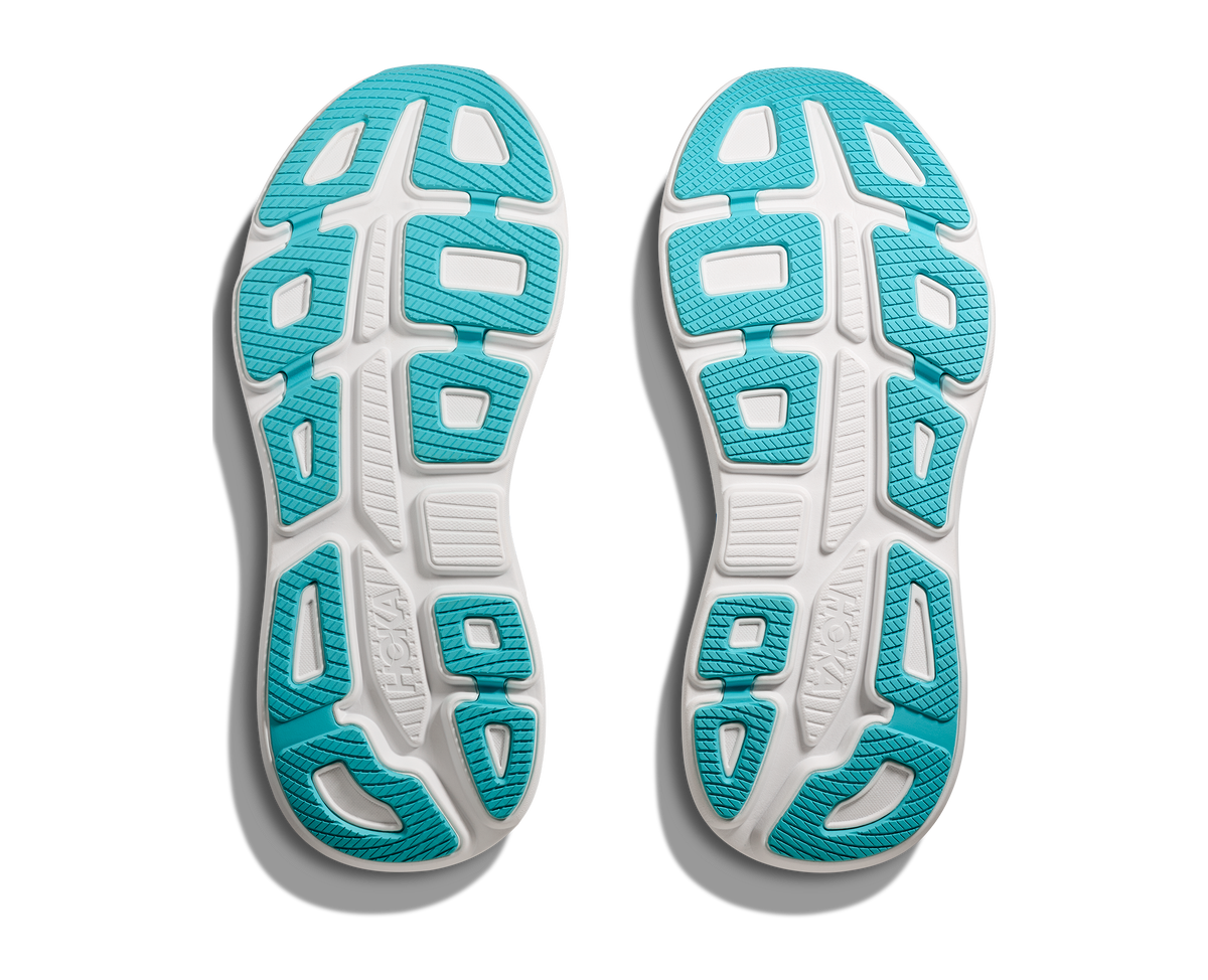 HOKA Men's Bondi 9 - WHITE / HOKA BLUE