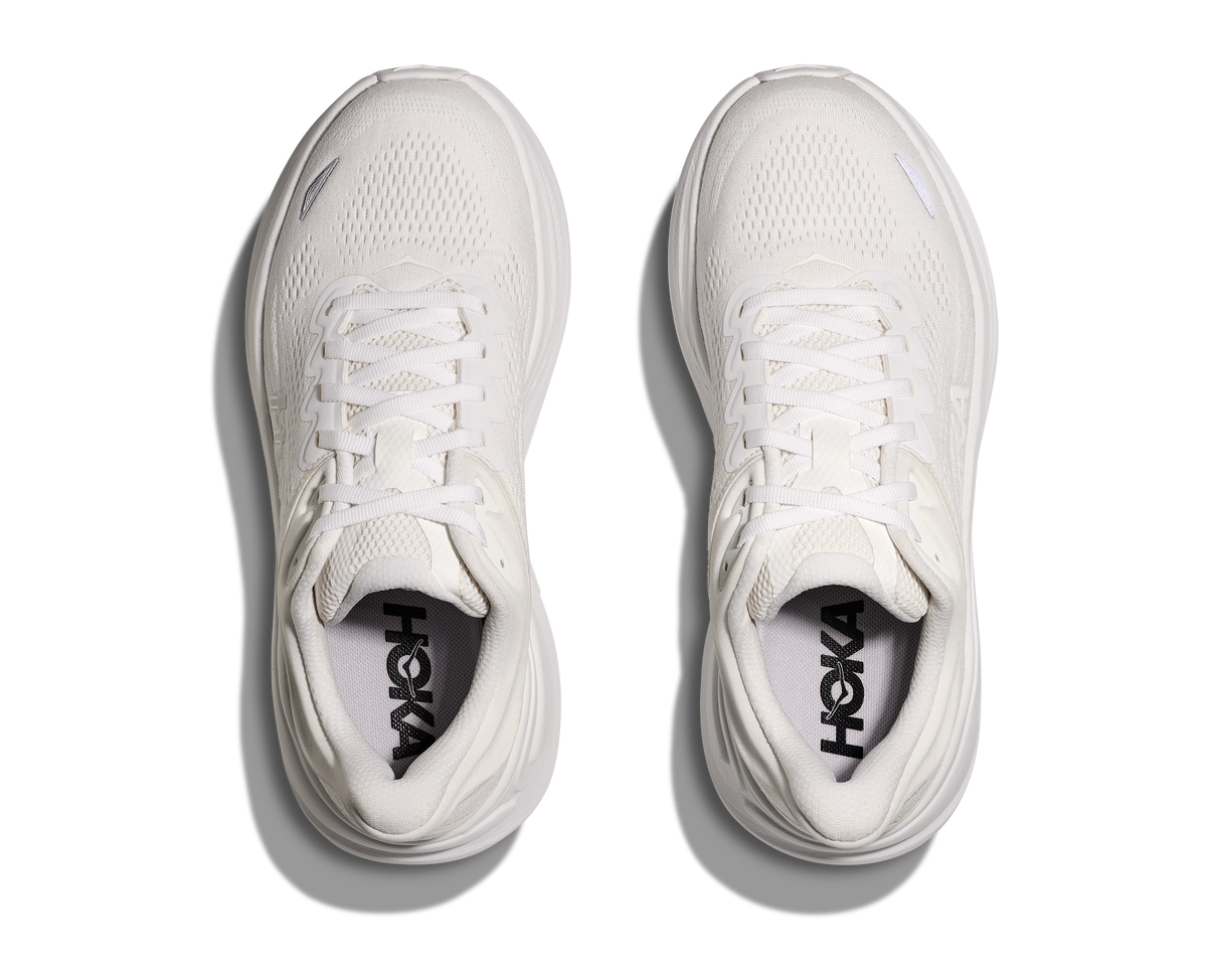 HOKA Men's Bondi 9 - WHITE / WHITE