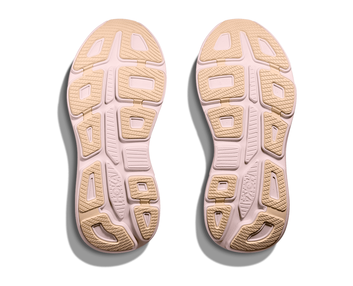 HOKA Women's Bondi 9 - LILAC CREAM / TANGERINE GLOW