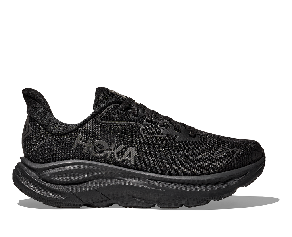 HOKA Men's Clifton 10 - BLACK / BLACK