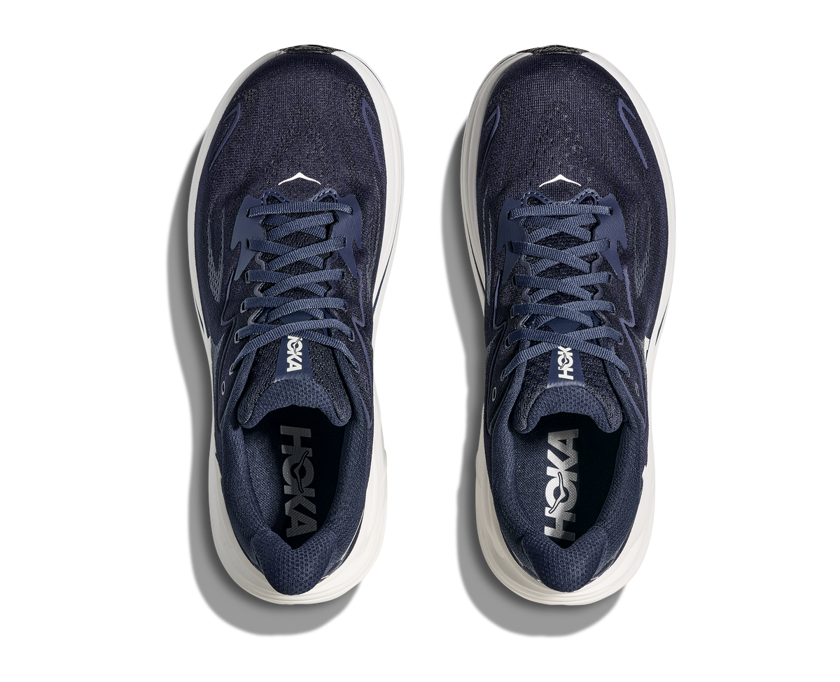 HOKA Men's Clifton 10 - NAVY / WHITE