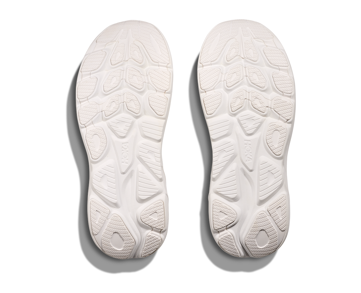 HOKA Men's Clifton 10 - WHITE / WHITE (Wide)