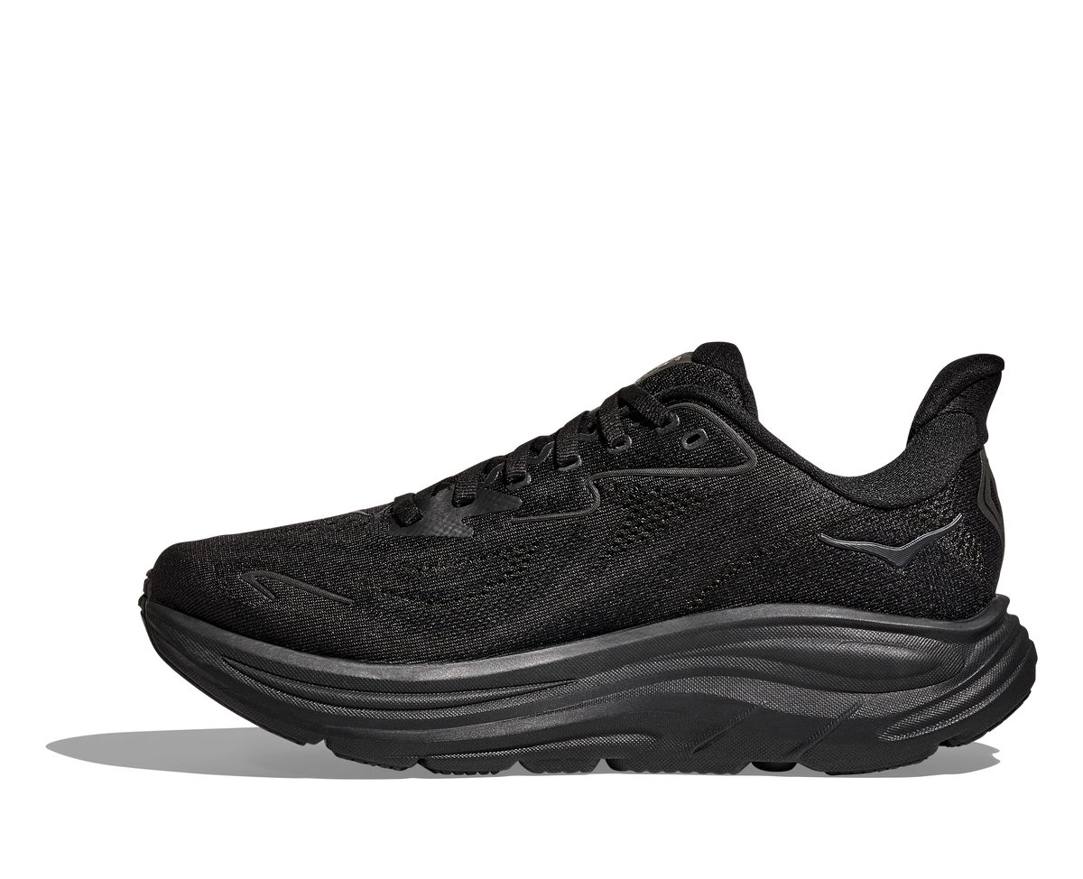 HOKA Women's Clifton 10 - BLACK / BLACK