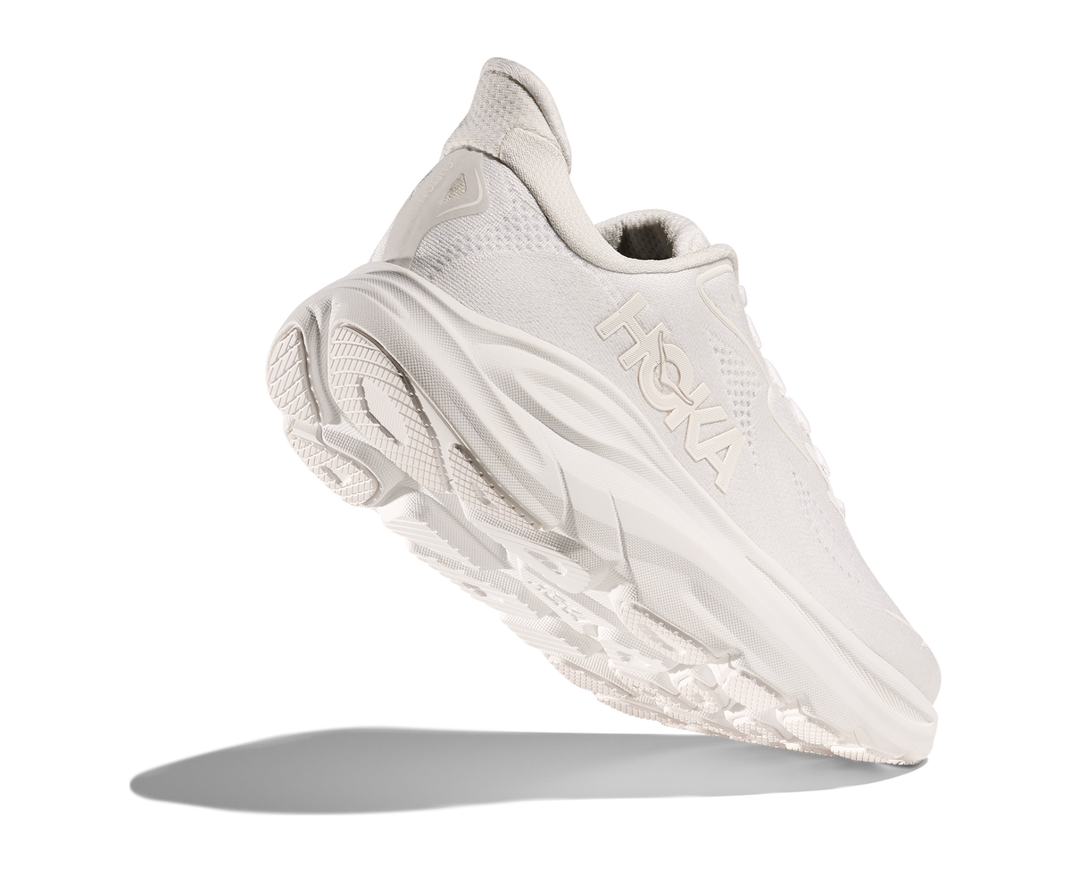 HOKA Women's Clifton 10 - WHITE / WHITE (Wide)