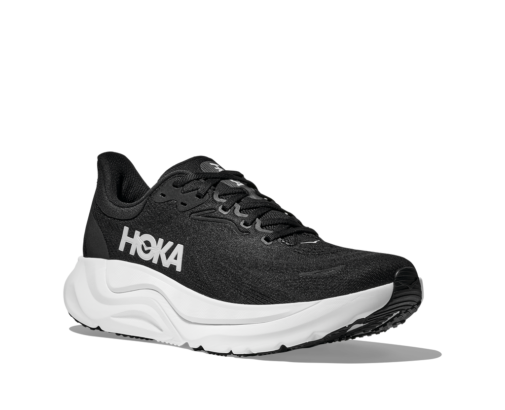 HOKA Women's Arahi 8 - BLACK / WHITE (Wide)