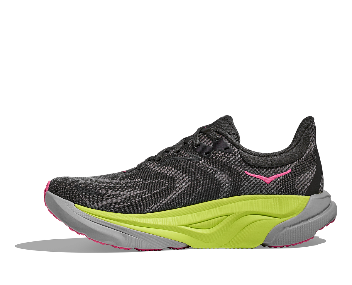 HOKA Women's Arahi 8 - CHARCOAL GREY / GREY SKIES