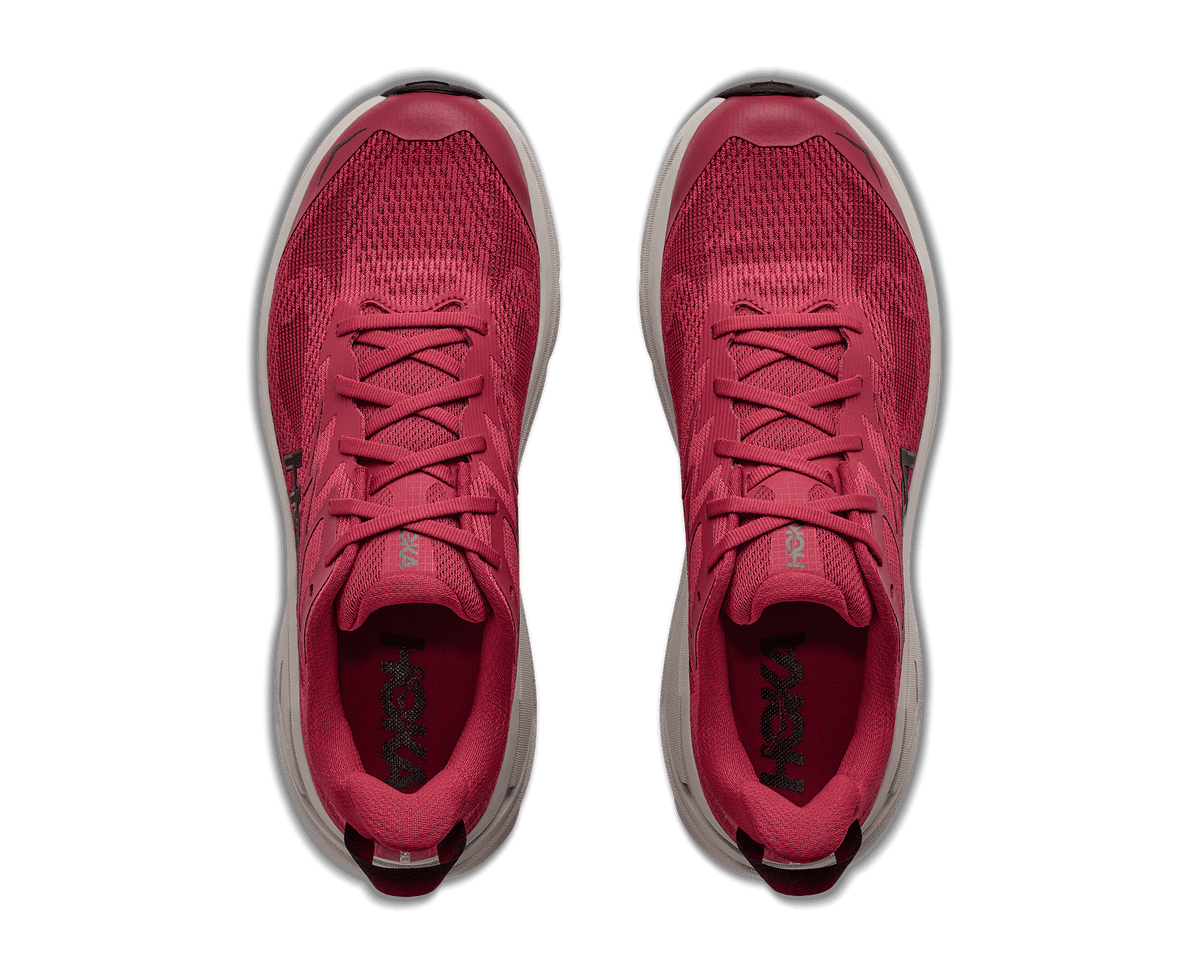 HOKA Men's Challenger 8 - RED AGATE / RIVER ROCK GREY