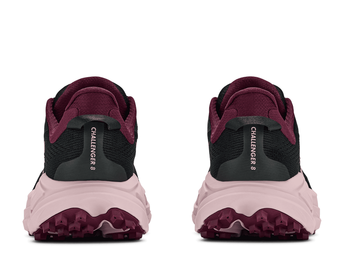 HOKA Women's Challenger 8 - BLACK / PINK OPAL