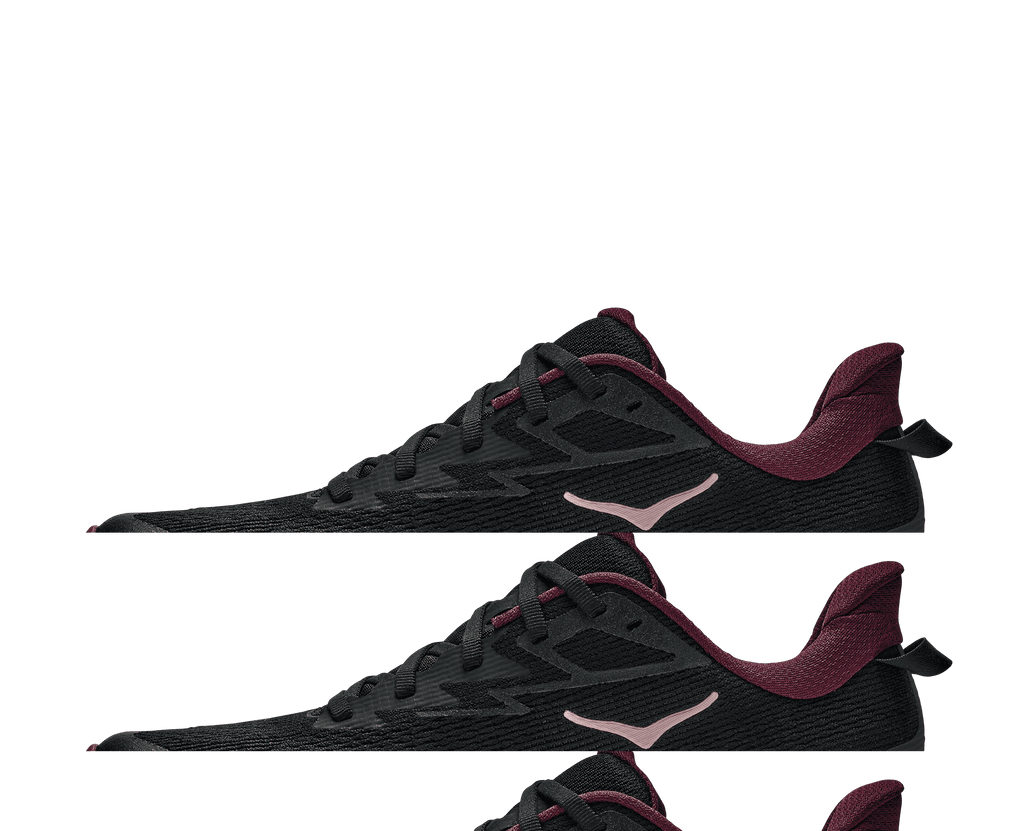 HOKA Women's Challenger 8 - BLACK / PINK OPAL