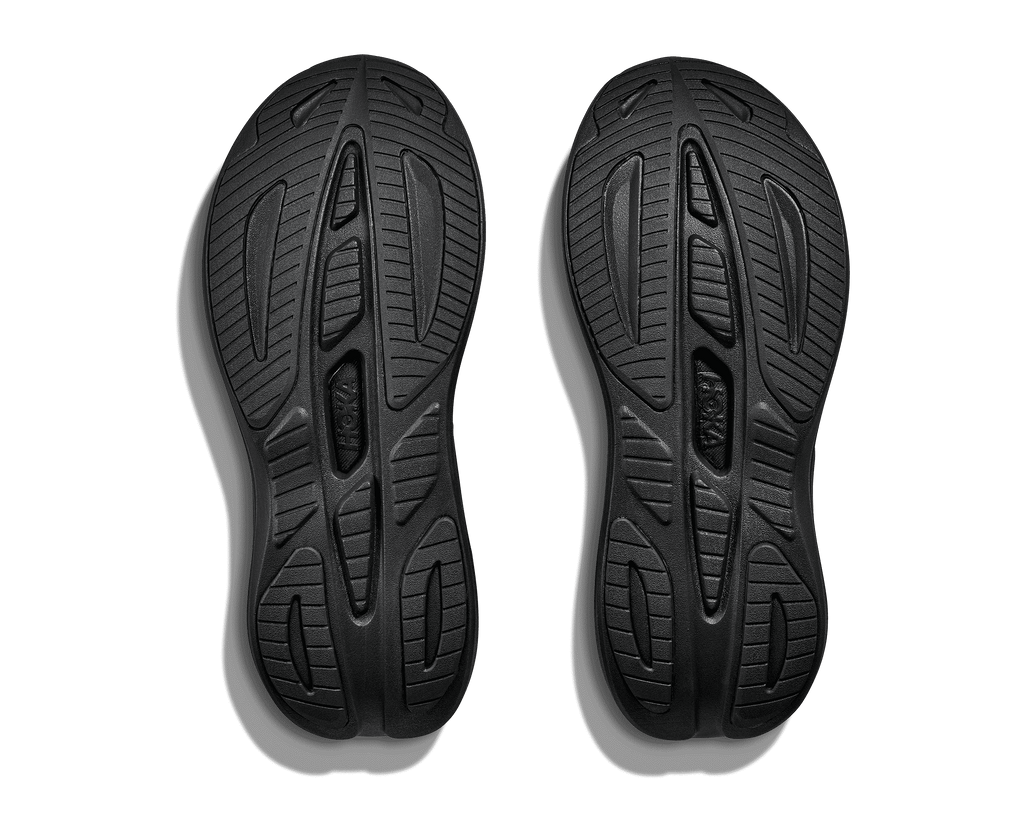 HOKA Men's Skyward Laceless - BLACK / BLACK