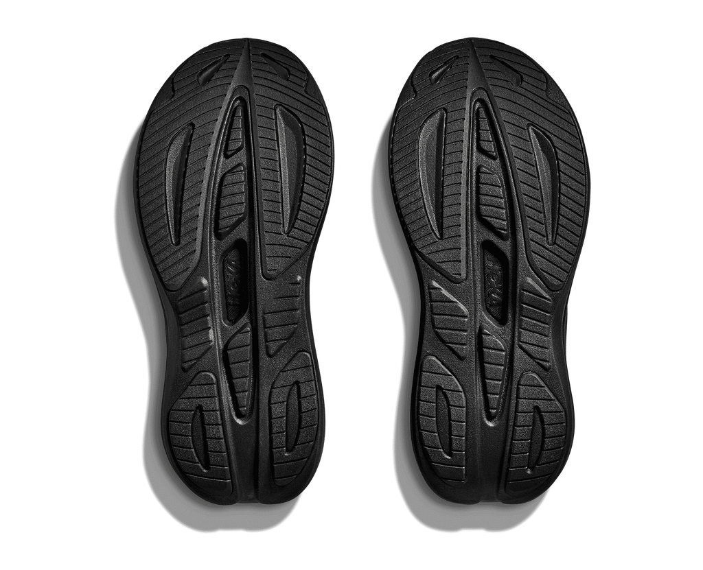 HOKA Women's Skyward Laceless - BLACK / BLACK