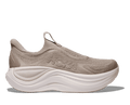 HOKA Women's Skyward Laceless - PUTTY / WHITE