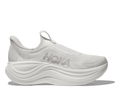 HOKA Women's Skyward Laceless - WHITE / WHITE