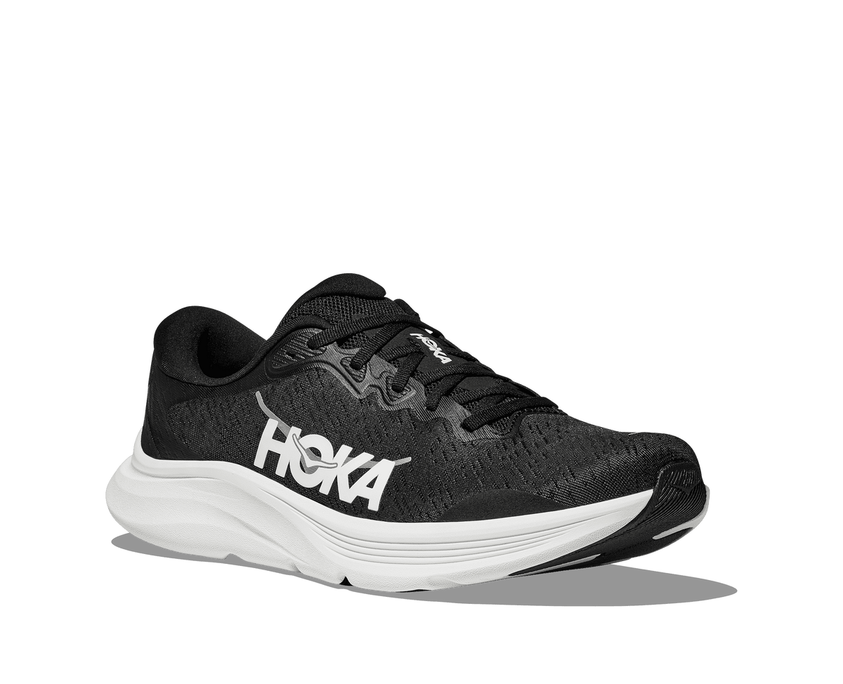 HOKA Women's Solimar 2 - BLACK / WHITE