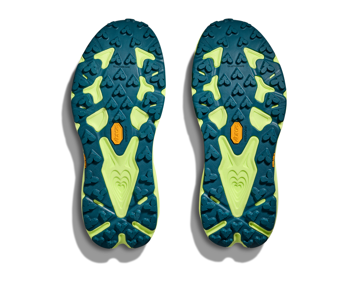 HOKA Women's Speedgoat 7 - PERSIMMON / NEON YUZU