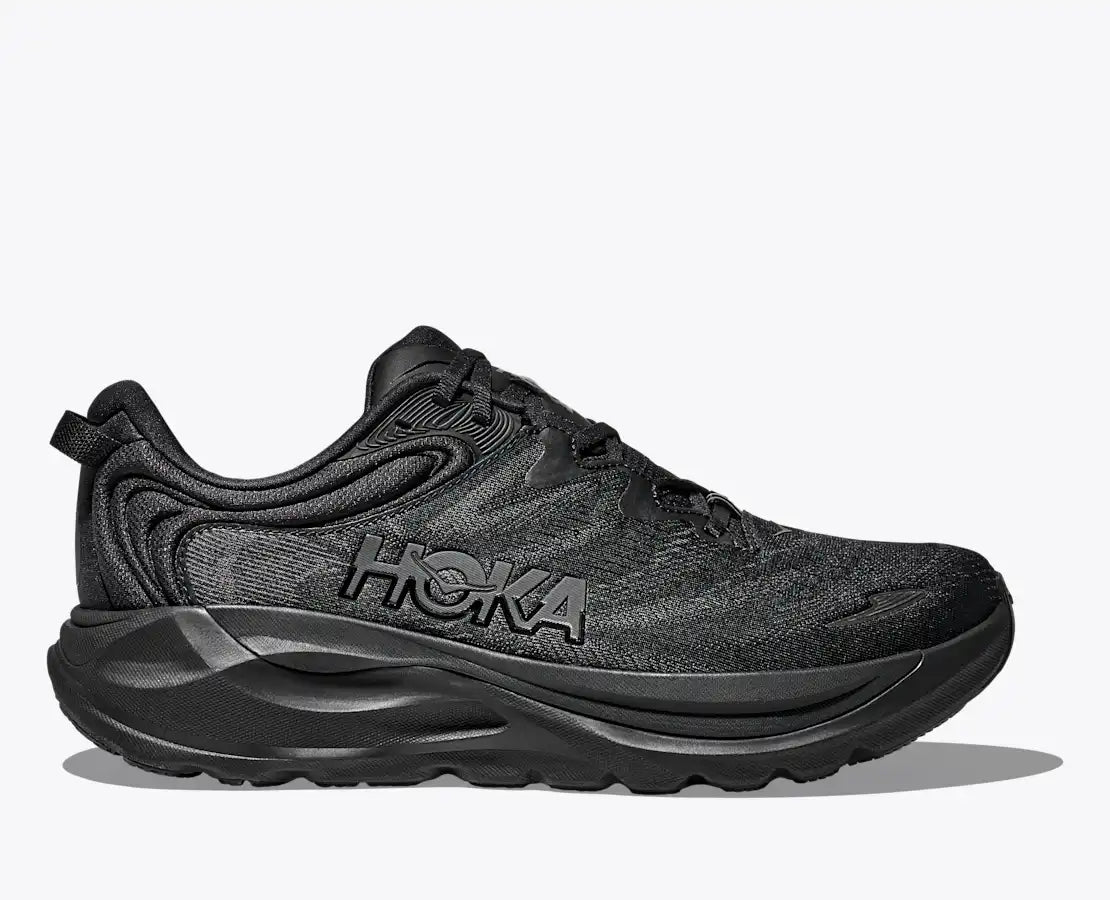 HOKA Women's Gaviota 6 - BLACK / BLACK (Extra Wide)