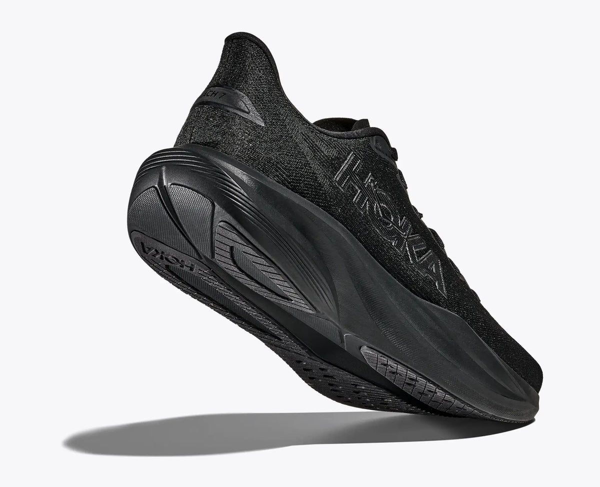 HOKA Women's Mach 7 - BLACK / BLACK
