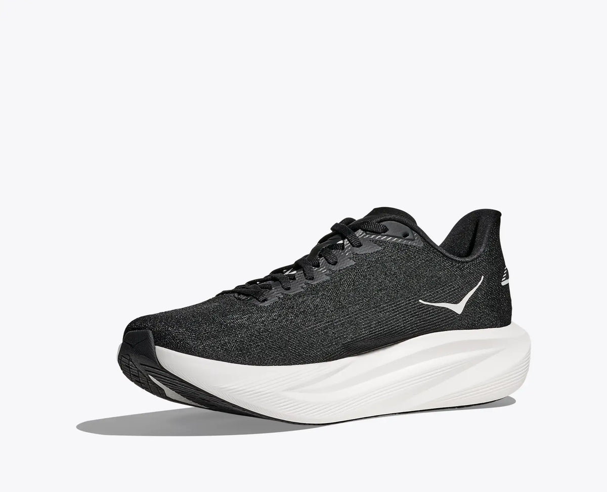 HOKA Women's Mach 7 - BLACK / WHITE (Wide)