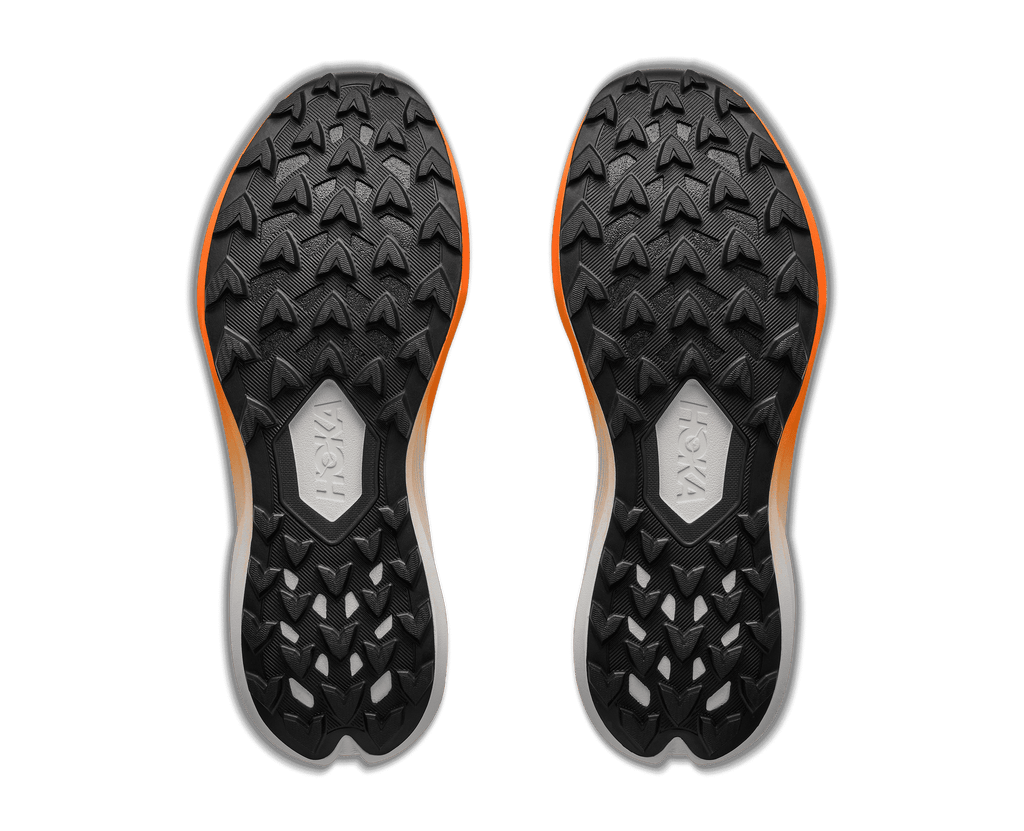 HOKA Women's Zinal 3 - FROST / NEON TANGERINE