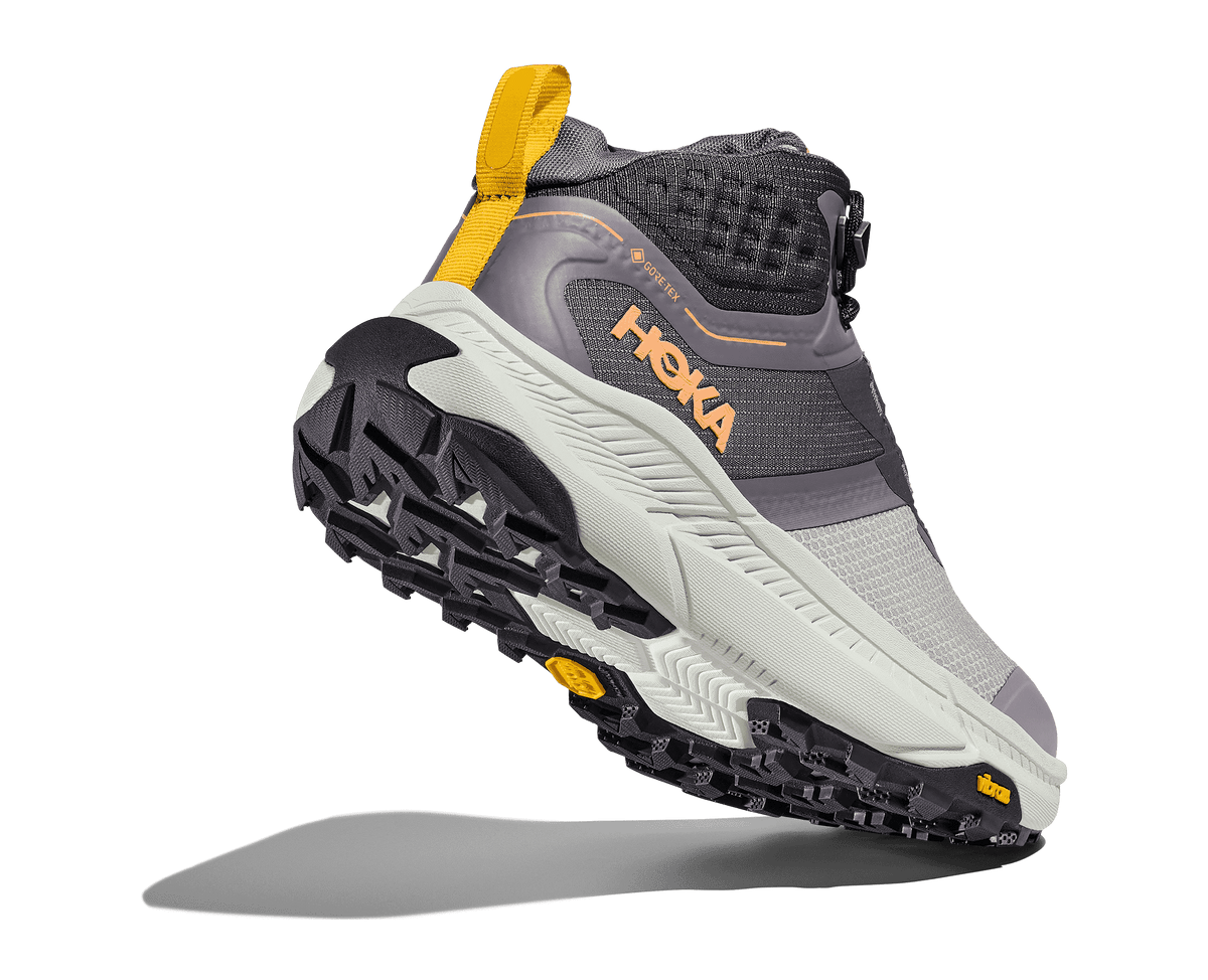 HOKA Women's Transport Hike GTX - GREY SKIES / SEA GLASS