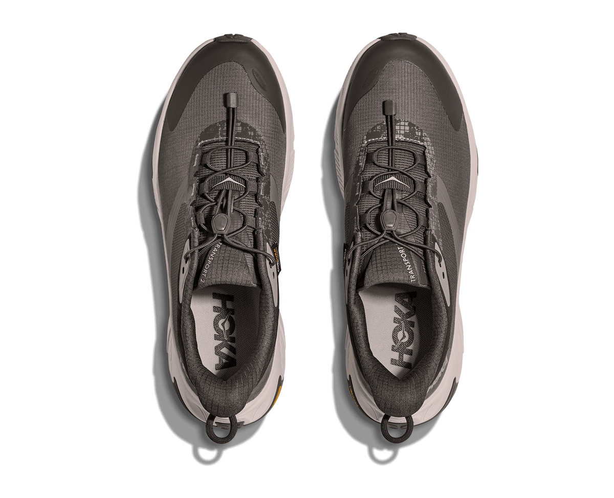 HOKA Men's Transport 2 - GRAVEL / STUCCO (Wide)