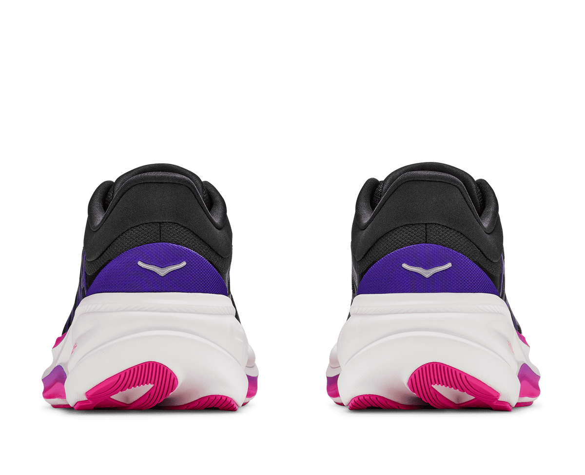 HOKA Women's Clifton Pro - CARBON BLACK / COSMIC PURPLE