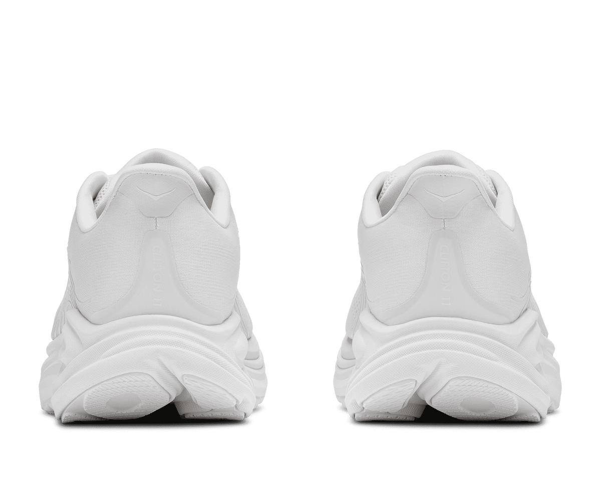 HOKA Men's Clifton 11 - WHITE / WHITE