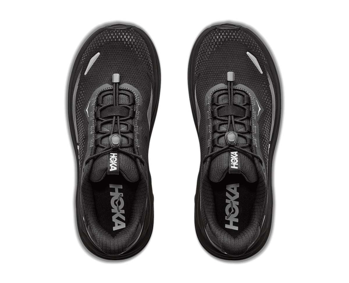 HOKA Men's Clifton 11 GTX - BLACK / BLACK