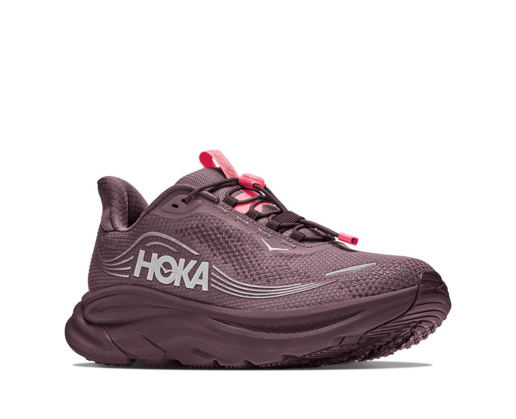 HOKA Women's Clifton 11 GTX - SMOKY QUARTZ / DEEP MAUVE