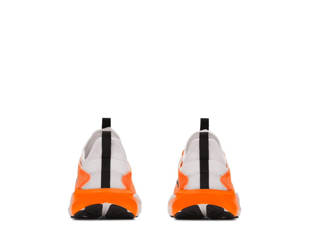 HOKA Unisex Mach 7 - FROST / NEON TANGERINE