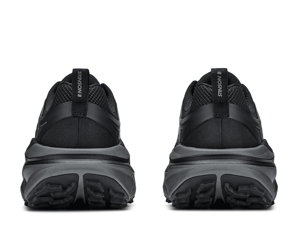 HOKA Men's Stinson 8 - BLACK / OUTER ORBIT