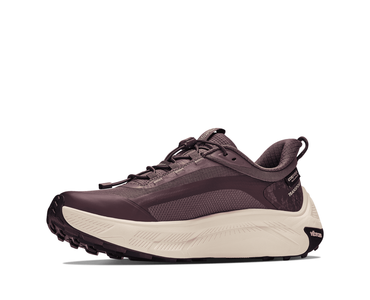 HOKA Women's Transport 2 GTX - SMOKY QUARTZ / DEEP MAUVE