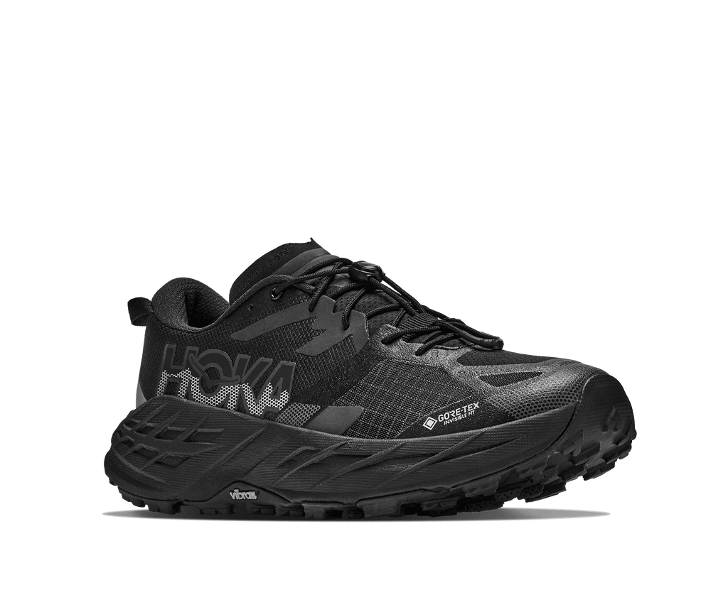 HOKA Men's Speedgoat 7 - BLACK / CARBON BLACK (Wide)