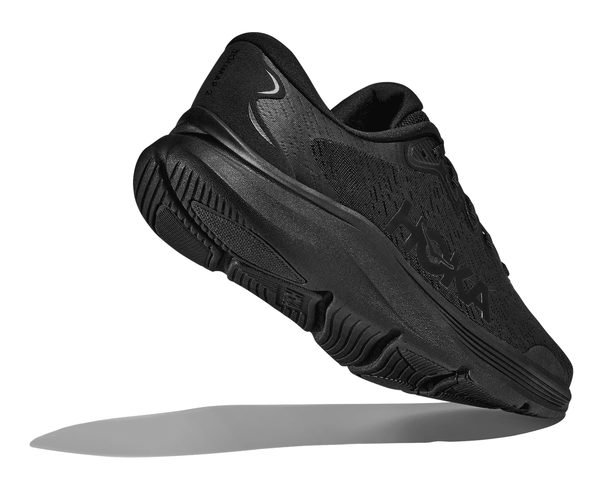 HOKA Men's Solimar 2 - BLACK / BLACK (Wide)