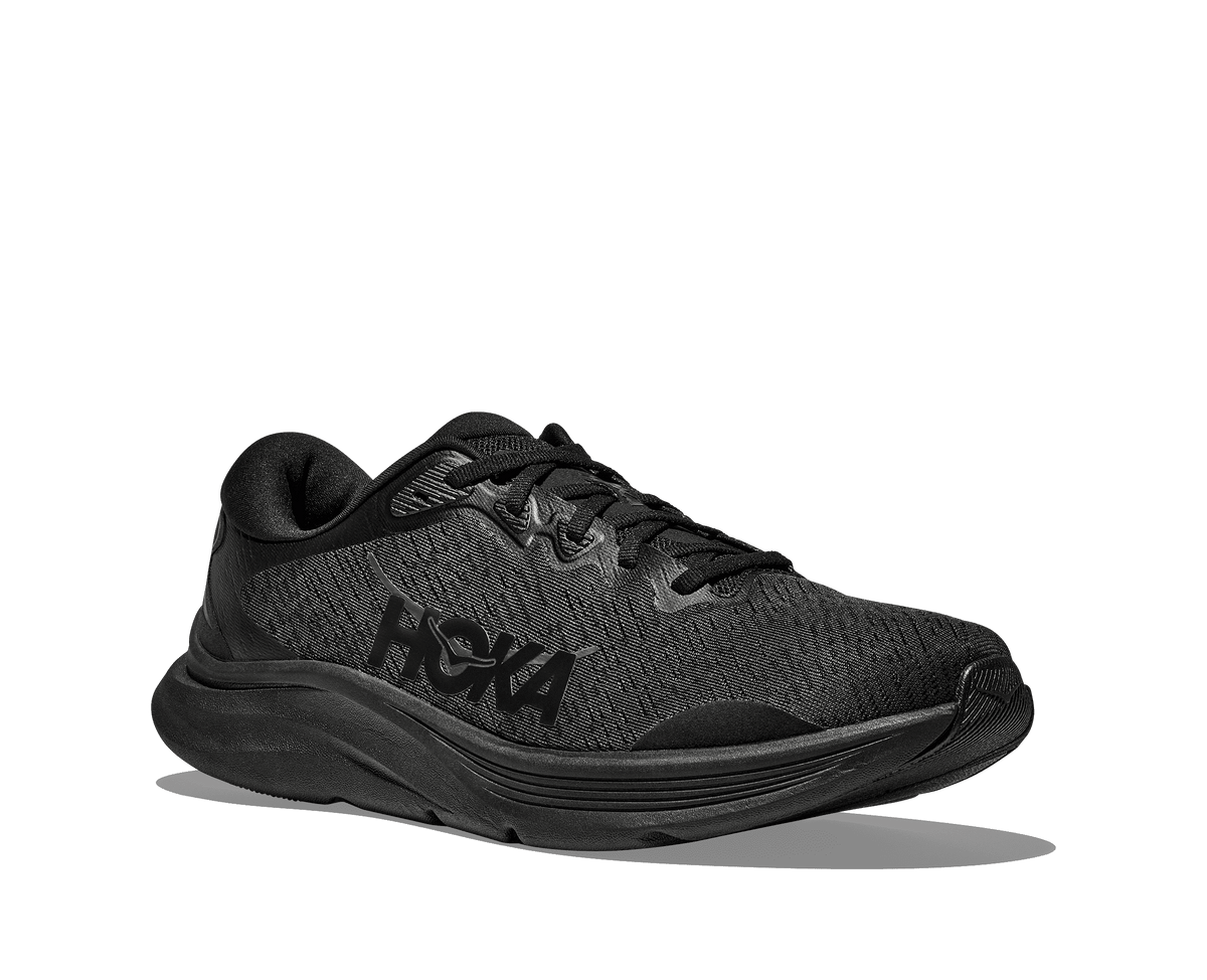 HOKA Men's Solimar 2 - BLACK / BLACK (Wide)