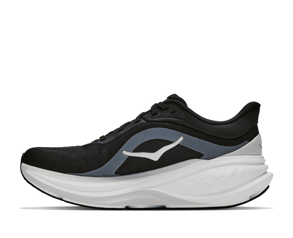 HOKA Men's Clifton Pro - BLACK / COSMIC GREY (Wide)