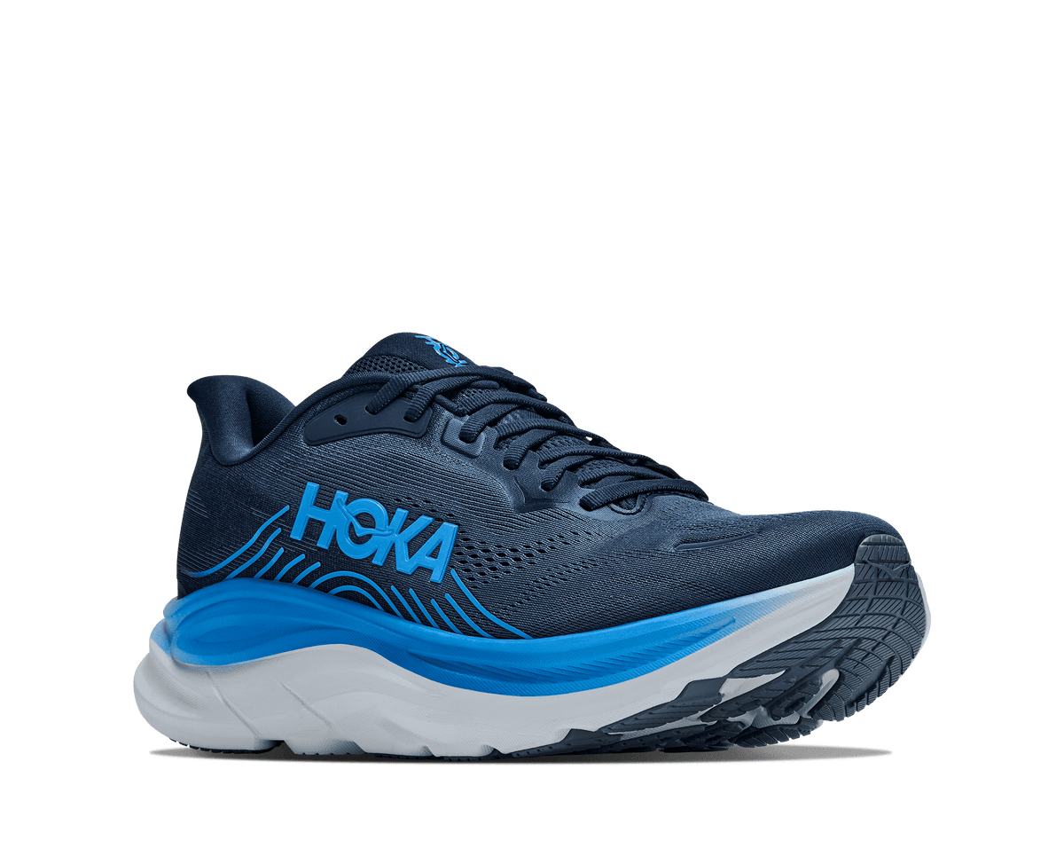 HOKA Men's Clifton 11 - VARSITY NAVY / FADED NAVY (Wide)