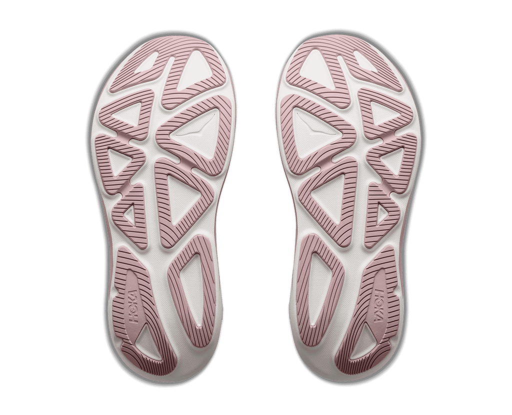 HOKA Women's Clifton Pro Glm - ALABASTER / PINK OPAL