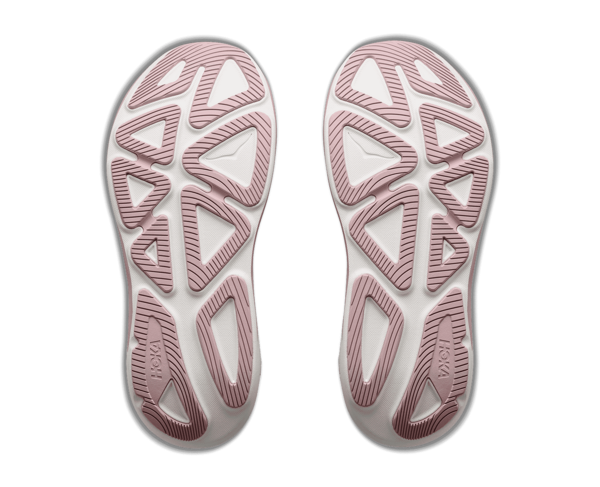 HOKA Women's Clifton Pro Glm - ALABASTER / PINK OPAL