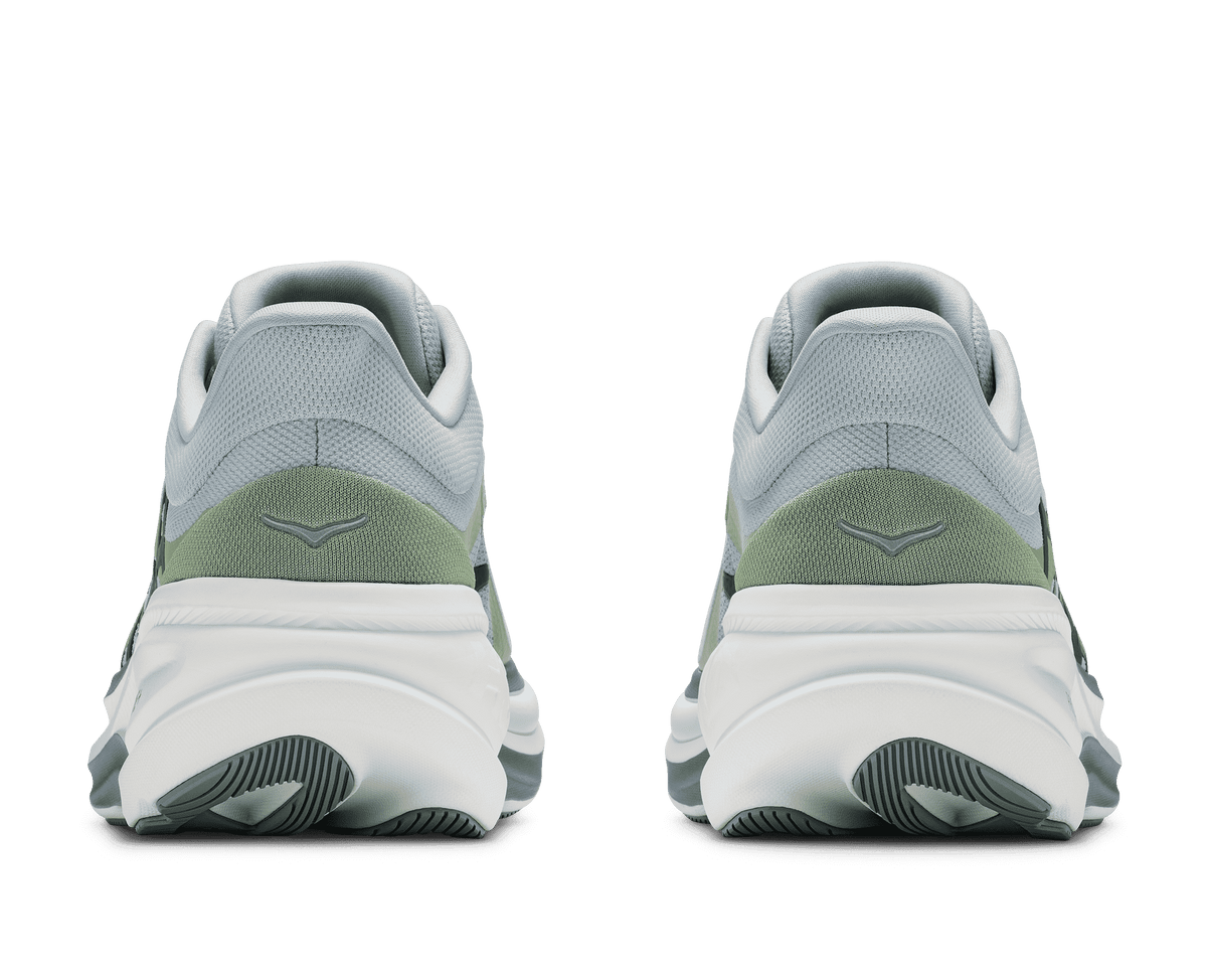 HOKA Men's Clifton Pro Glm - MINERAL BLUE / SPROUTED GREEN (Wide)