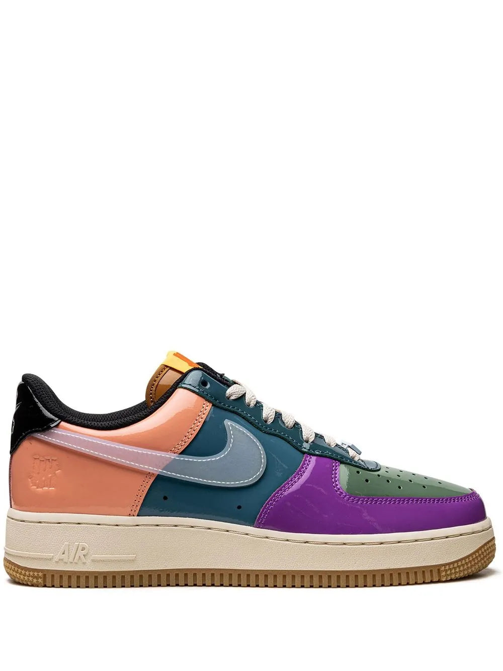Nike X Undefeated Air Force 1 Low Multi-Patent Sneakers