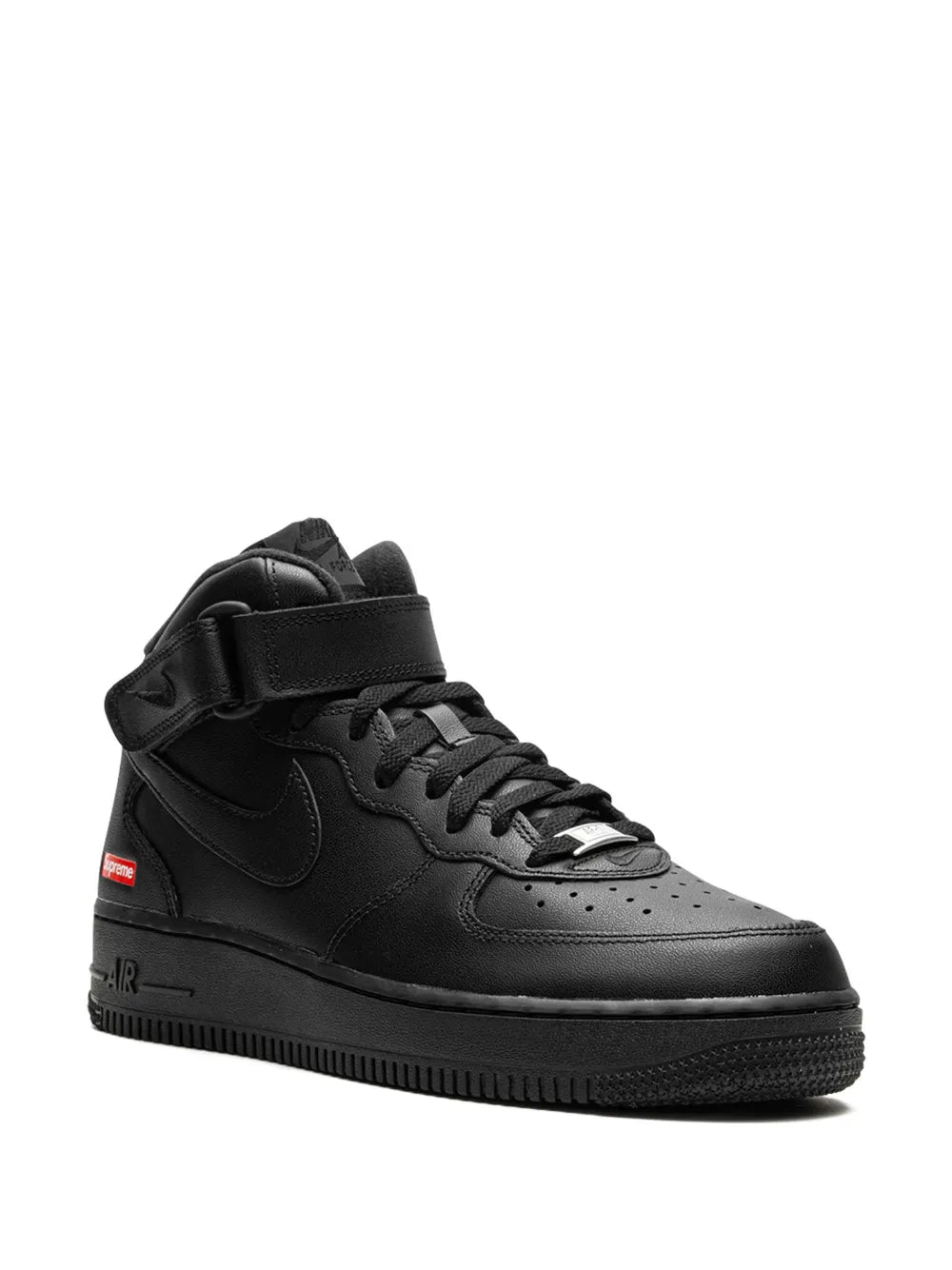 Nike X Supreme Air Force 1 Mid Mini Box Logo - Black Sneakers