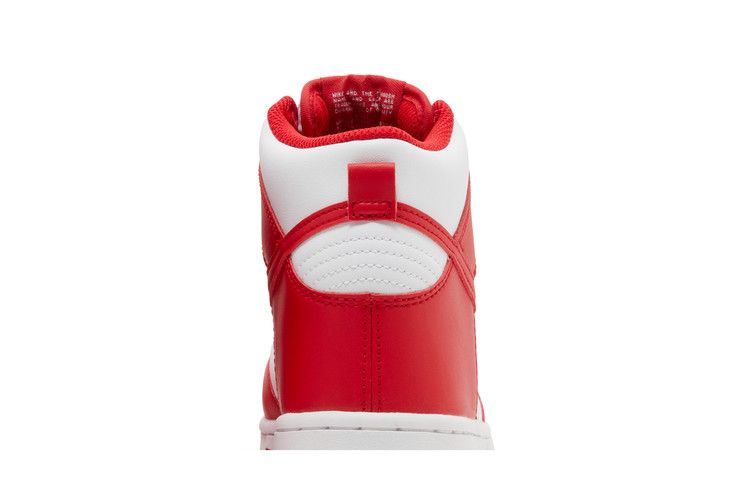 Nike Dunk High Championship White Red (Red Tongue Tag) (GS)
