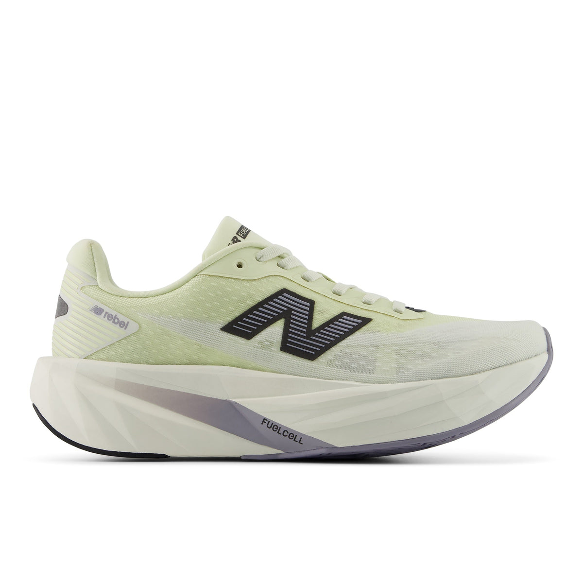 New Balance Womens Fuelcell Rebel V5 - PISTACHIO BUTTER (Wide)