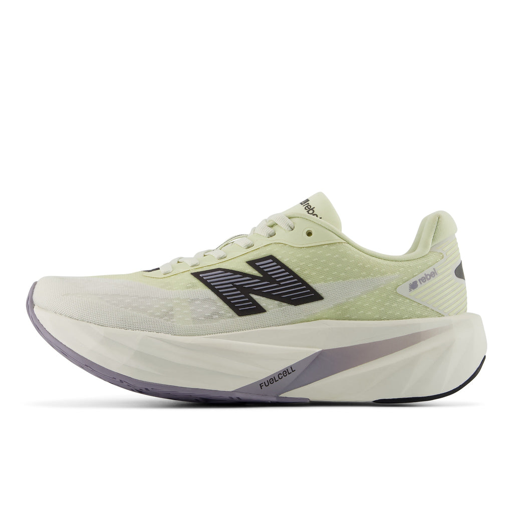 New Balance Womens Fuelcell Rebel V5 - PISTACHIO BUTTER (Wide)